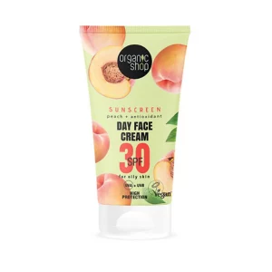 Organic Shop Peach Crema Facial De Dia SPF 30 50ml