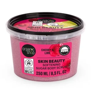 Organic Shop Cherry Exfoliante Corporal Azucar Cereza y Lima 250ml