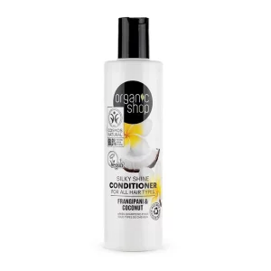 Organic Shop Frangipani y Coconut Acondicionador Todo Tipo De Cabellos 280ml