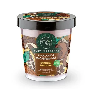 Organic Shop Body Deserts Espuma De Baño Chocolate & Macadamia 450ml