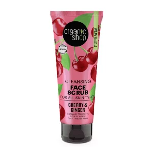 Organic Shop Exfoliante Facial Cereza & Jengibre